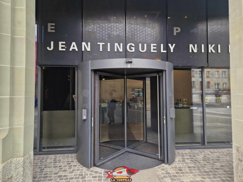 Entrée. Espace Jean Tinguely - Niki de Saint Phalle