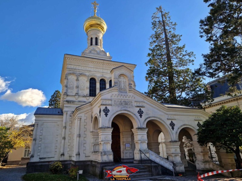 Ouest, L'Église orthodoxe de Vevey ou église de la Sainte Mégalomartyre Barbara