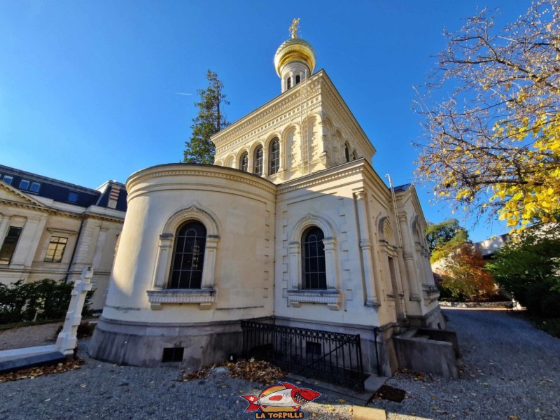 Ouest, L'Église orthodoxe de Vevey ou église de la Sainte Mégalomartyre Barbara