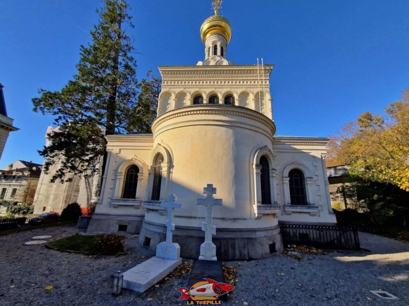 Est, L'Église orthodoxe de Vevey ou église de la Sainte Mégalomartyre Barbara
