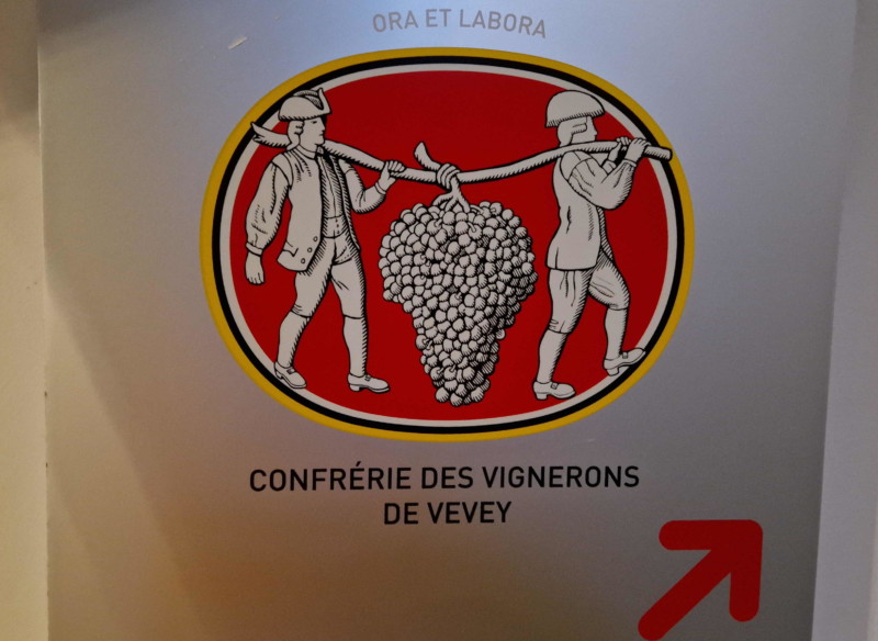 Le logo de la Confrérie des Vignerons de Vevey.