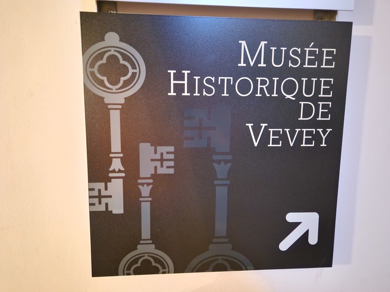 Le logo du musée historique de Vevey.