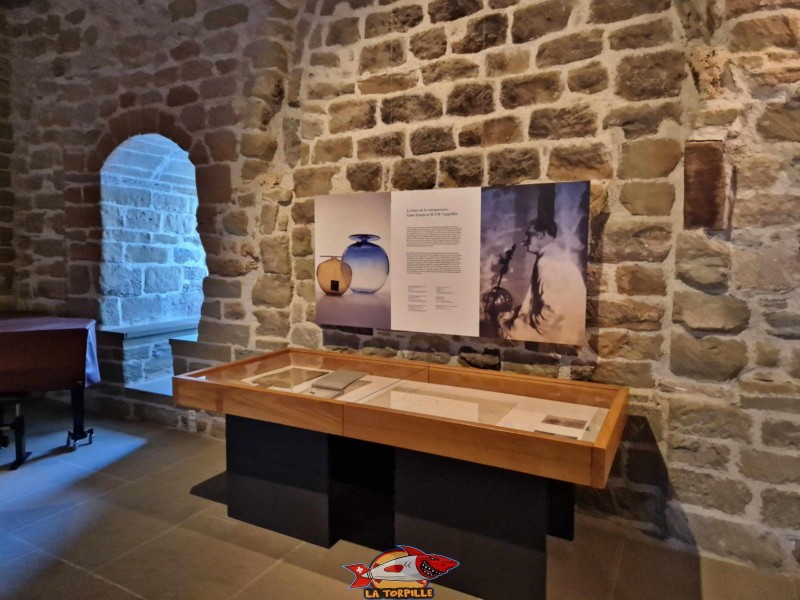 Expositions temporaires. salle St-Luc. Le Vitromusée de Romont ou musée suisse du vitrail et des arts du verre