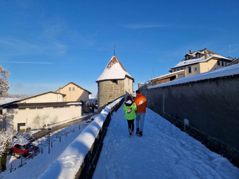  Tour de Fribourg. Vitroparcours - Tour des Remparts de Romont