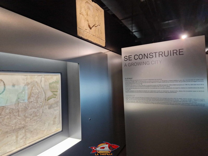 Zone 3 : Se construire. Musée Historique de Lausanne. 