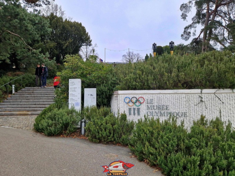 fontaine quai de belgique, musée olympique de lausanne