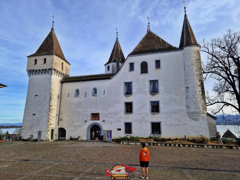 côté est, château de Nyon, Côte vaudoise.