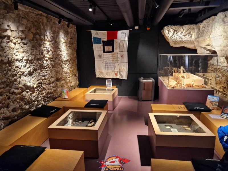 Exposition permanente, aile ouest, musée romain de nyon, canton de vaud