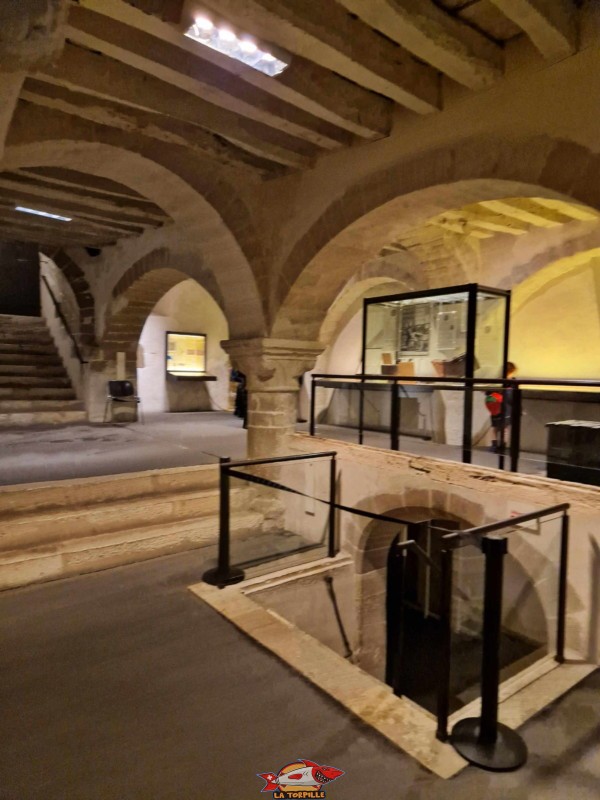 Cave, 1ᵉʳ sous-sol, maison Tavel, Genève.