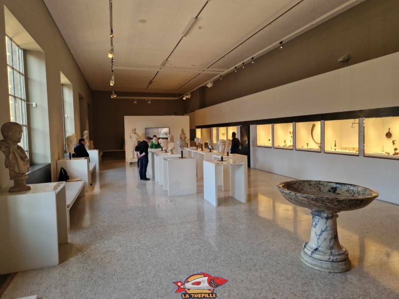 Rome, 1e sous-sol, musée d'art et d'histoire, mah, genève