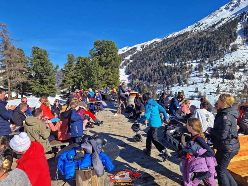 Tipi de Siviez, buvette, station de ski, luge, siviez, nendaz