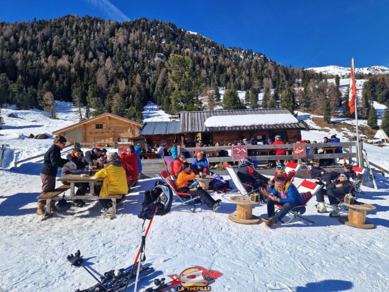 Hameau les Clèves, buvette, station de ski, luge, siviez, nendaz