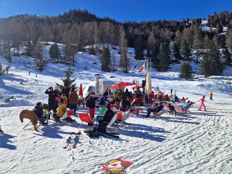 Yéti Bar, buvette, station de ski, luge, siviez, nendaz