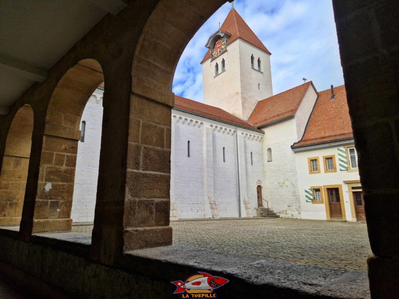 Ancien Cloître, Vieille Ville médiévale de Grandson, Jura-Nord vaudois, Vaud, Suisse