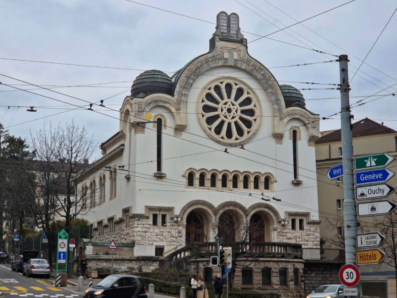 Synagogue de Lausanne, judaïsme, canton de Vaud