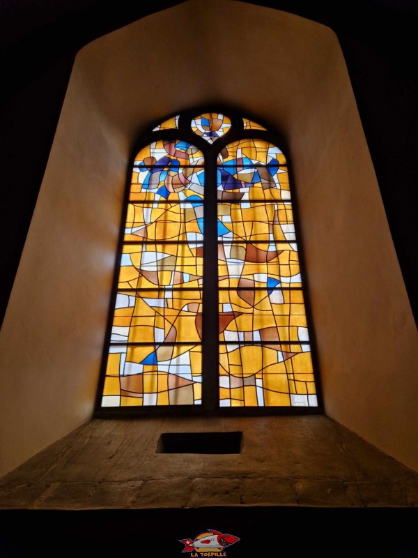 Chapelle gauche. Église. Monastère des Dominicaines, Estavayer-le-Lac, Broye, Canton de Fribourg.