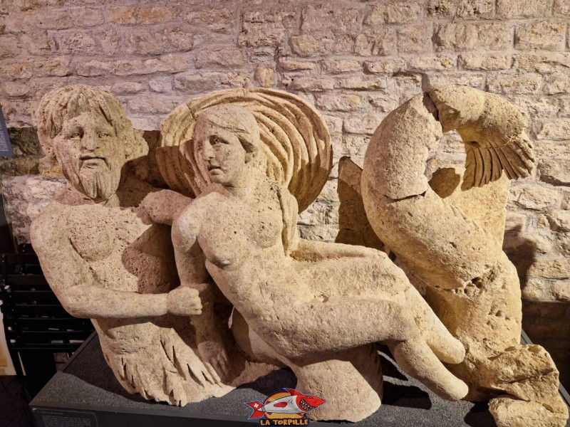 Rez - Sculptures. Musée Romain d'Avenches, canton de Vaud.