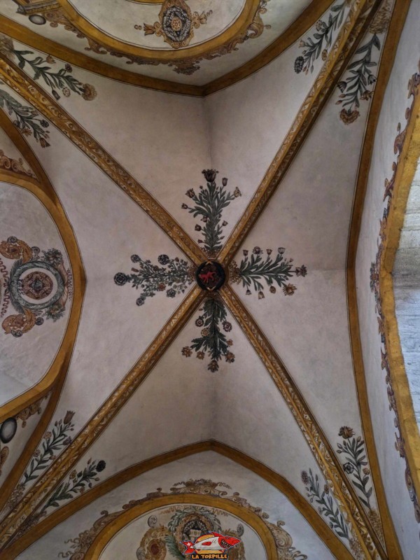 Le plafond du chœur. Église Allemande