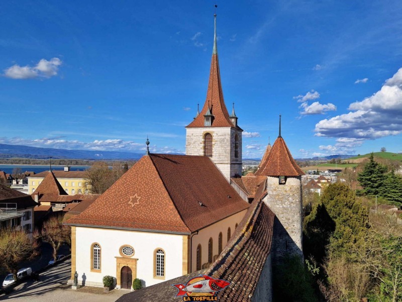 L'église allemande depuis la Petite tour. Église Allemande