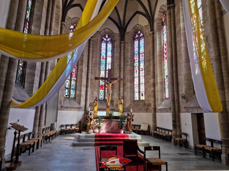 Le chœur. Église St-Théodule