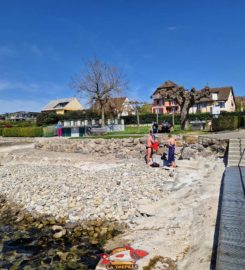 🏖️ Plage de la Pierre Ronde – Paudex