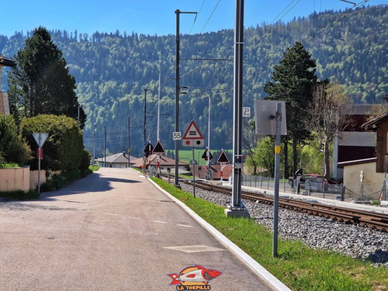 Chemin des Mouilles. gorges de Covatannaz