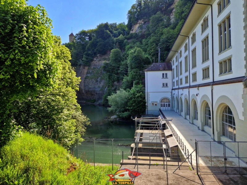 La centrale de l'Oelberg.