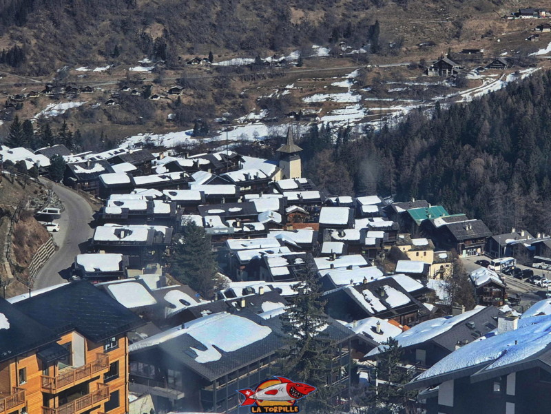 image de Grimentz en hiver