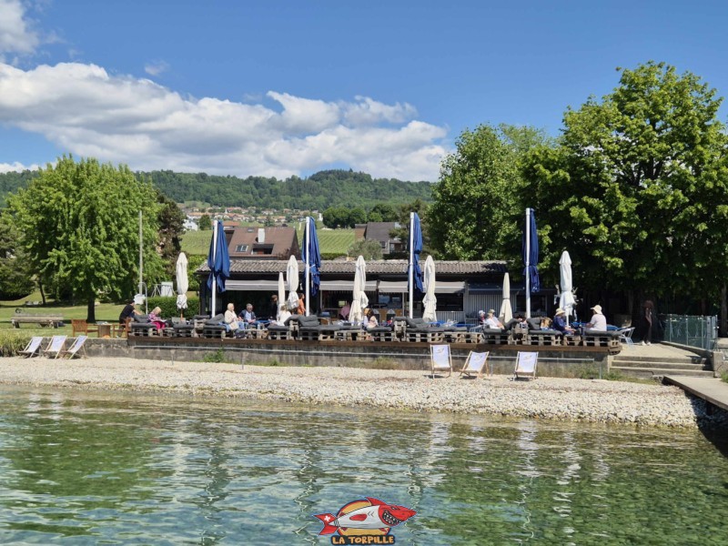 buvette,plage du Plongeon, perroy, vaud