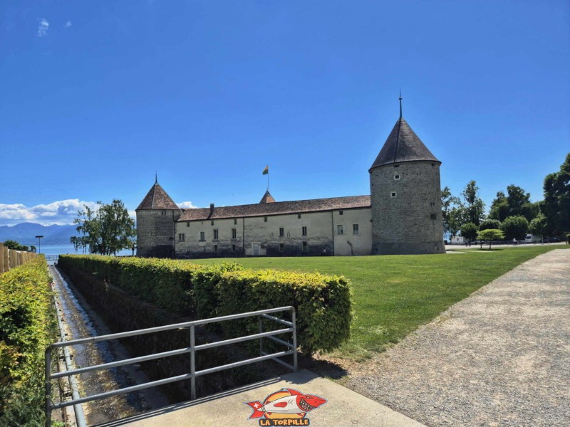 Côté Nord, château de Rolle, Canton de Vaud.