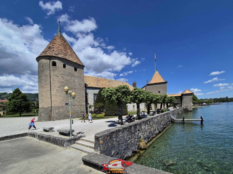 Côté Sud, château de Rolle, Canton de Vaud.