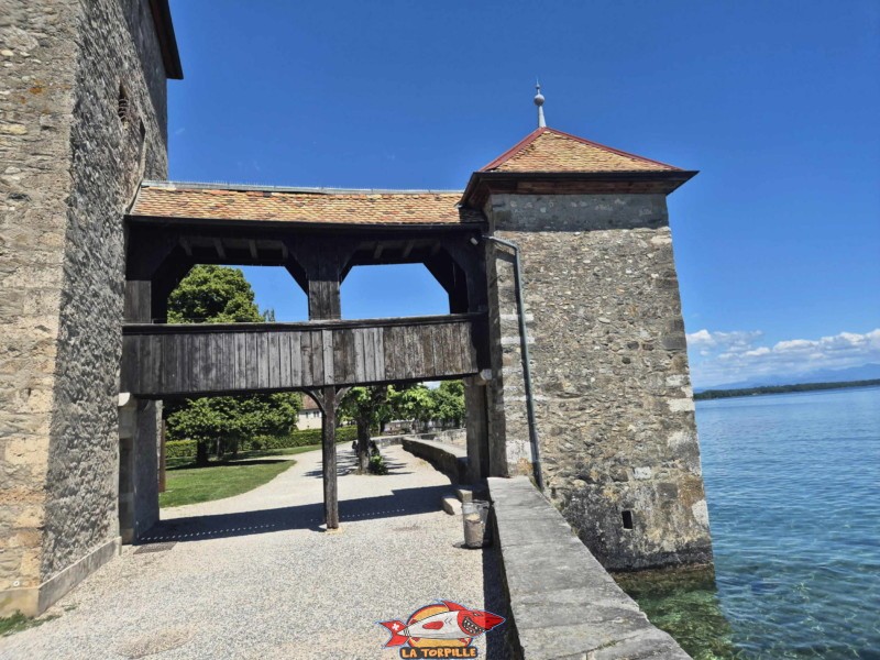 Côté Sud, château de Rolle, Canton de Vaud.