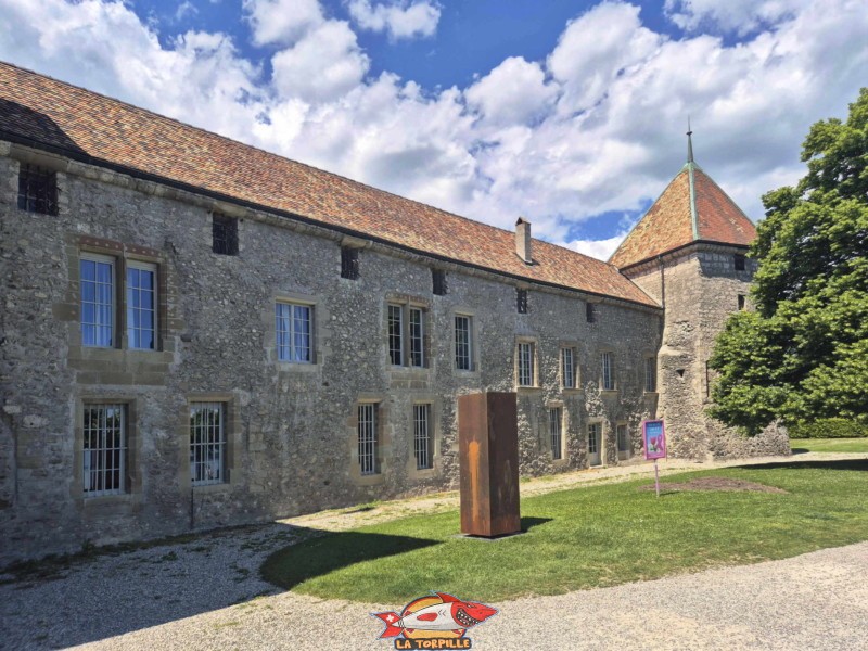 Côté Sud, château de Rolle, Canton de Vaud.