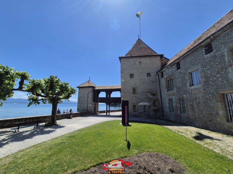Côté Sud, château de Rolle, Canton de Vaud.