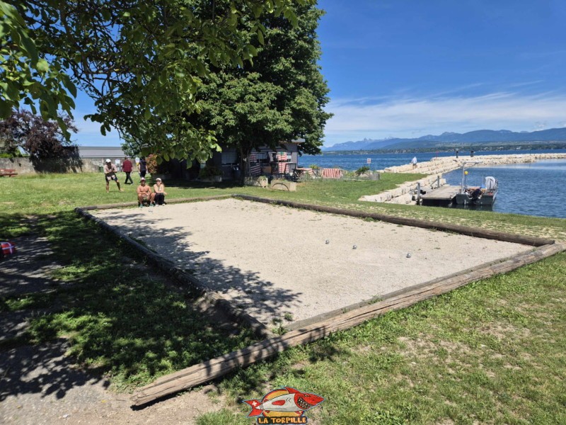 Le grand parc du port de Tannay