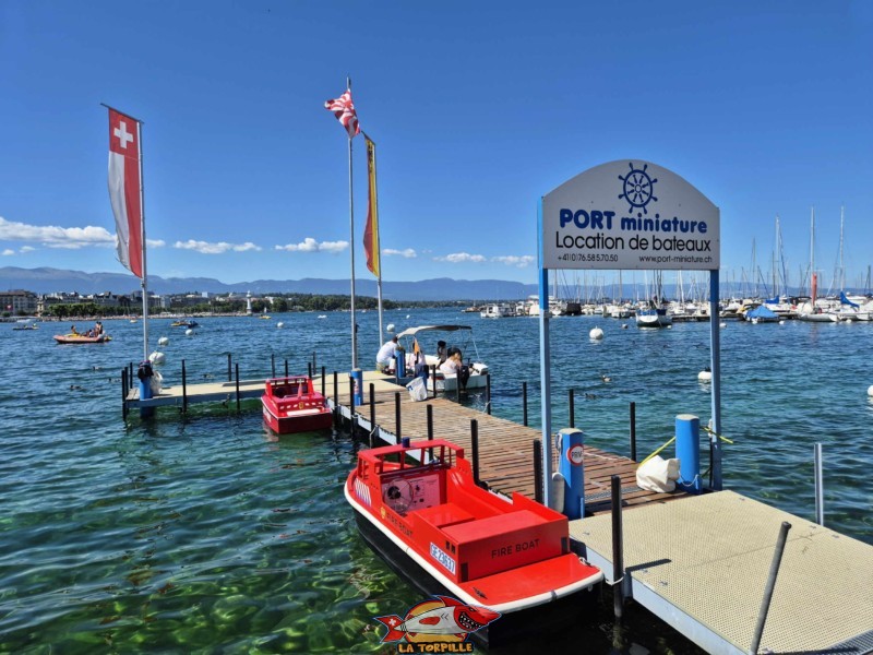 Port Miniature, Genève, Rive Gauche.