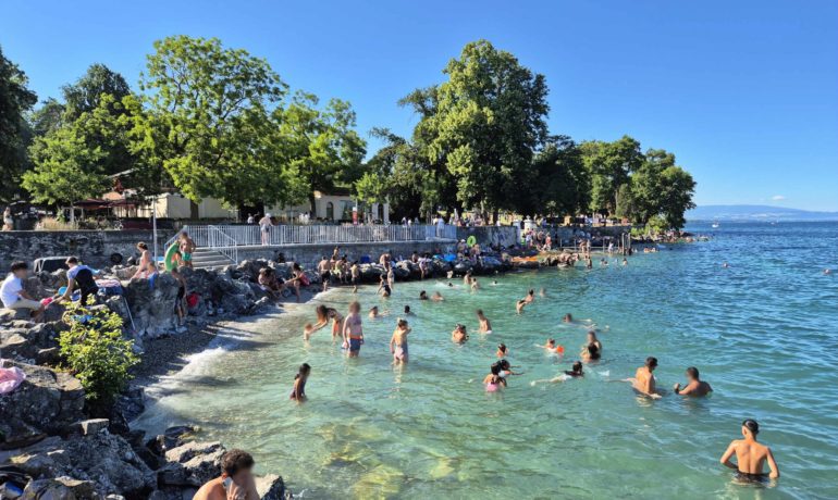 🏖️ Plage de la Perle du Lac – Genève