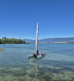 🌊🏖️ Base Nautique et Plage Les Vikings – Yvonand