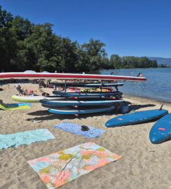 🌊🏖️ Base Nautique et Plage Les Vikings – Yvonand