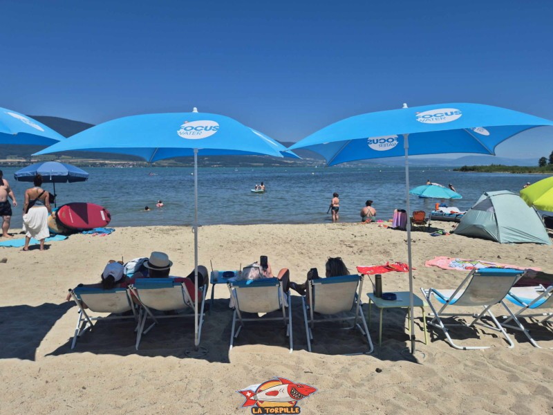 Buvette, plage des Pins, Yvonand.