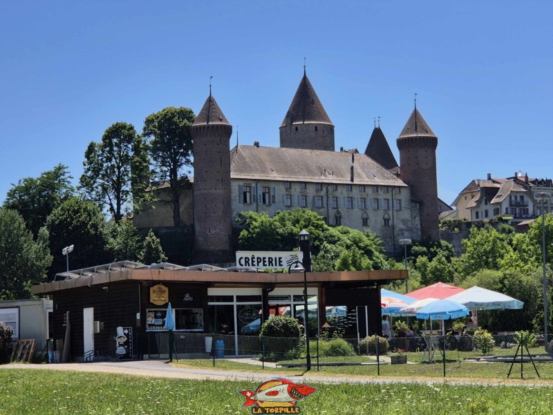 La vue depuis le minigolf de la Rose. La vue depuis le minigolf de la Rose.