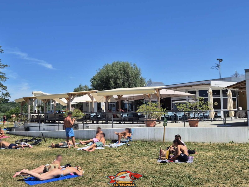 Restaurant de la plage, nouvelle plage, Estavayer-le-lac.