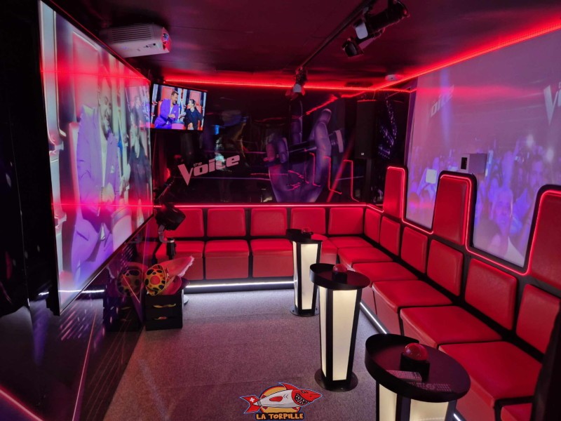 Le Karaoké "The Voice". House Trap Bulle.