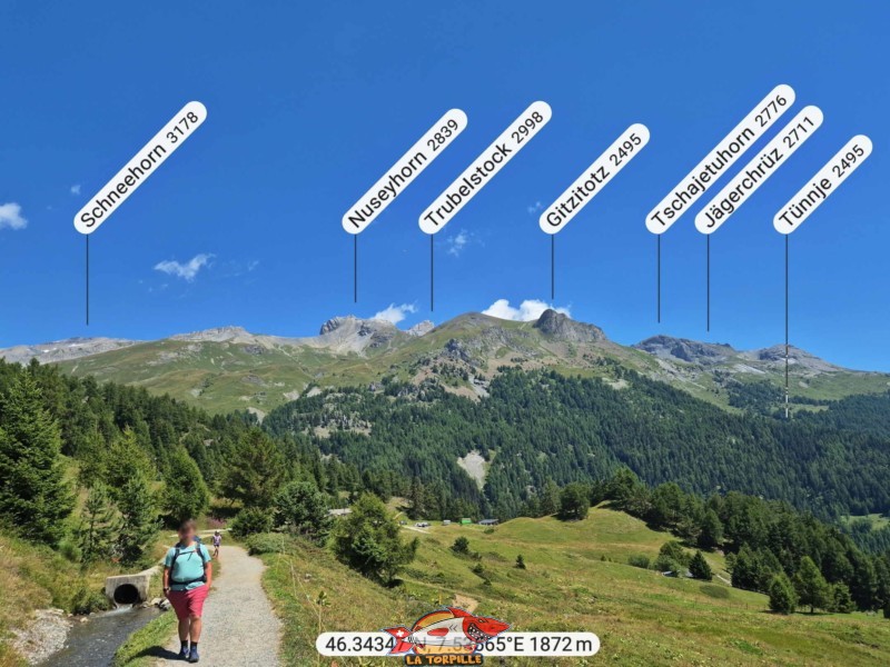 Panorama, bisse du Tsittoret