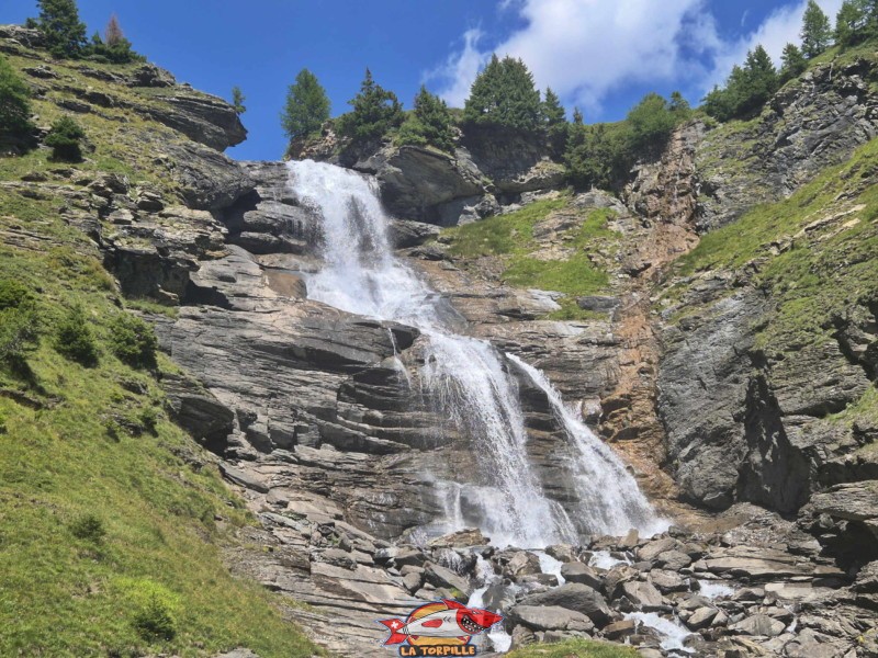 Cascade de la Tièche, Crans-Montana.