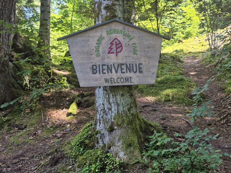 Le logo d'Organic Adventure Park. Accrobranche, Organic Adventure Park. Champéry, Val d'Illiez, Bas-Valais. Le logo d'Organic Adventure Park. Accrobranche, Organic Adventure Park. Champéry, Val d'Illiez, Bas-Valais.