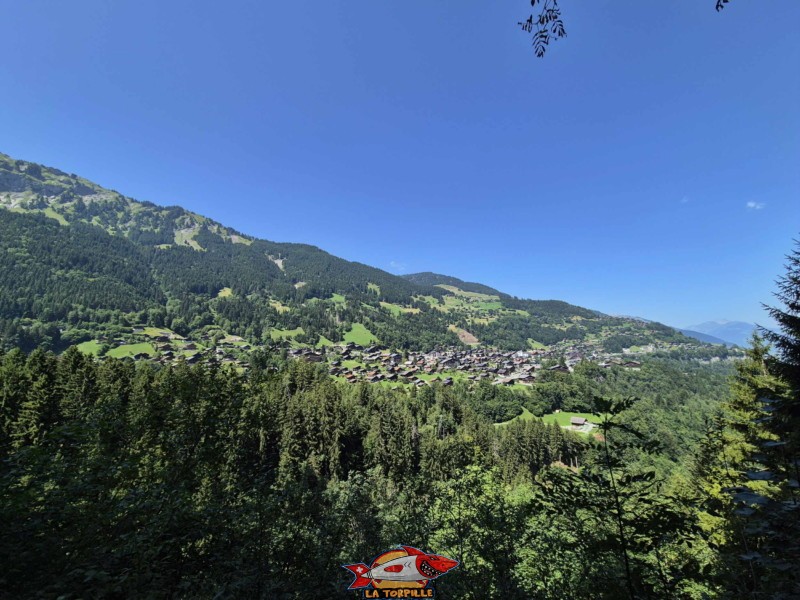 Le village de Champéry.