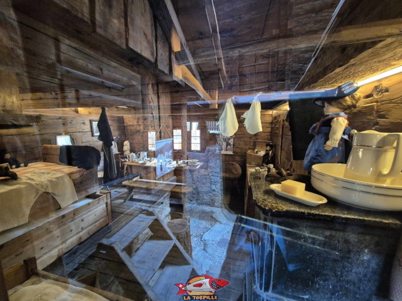 Maison de Grand-Maman. Village de Grimentz, val d'Anniviers, Valais central.