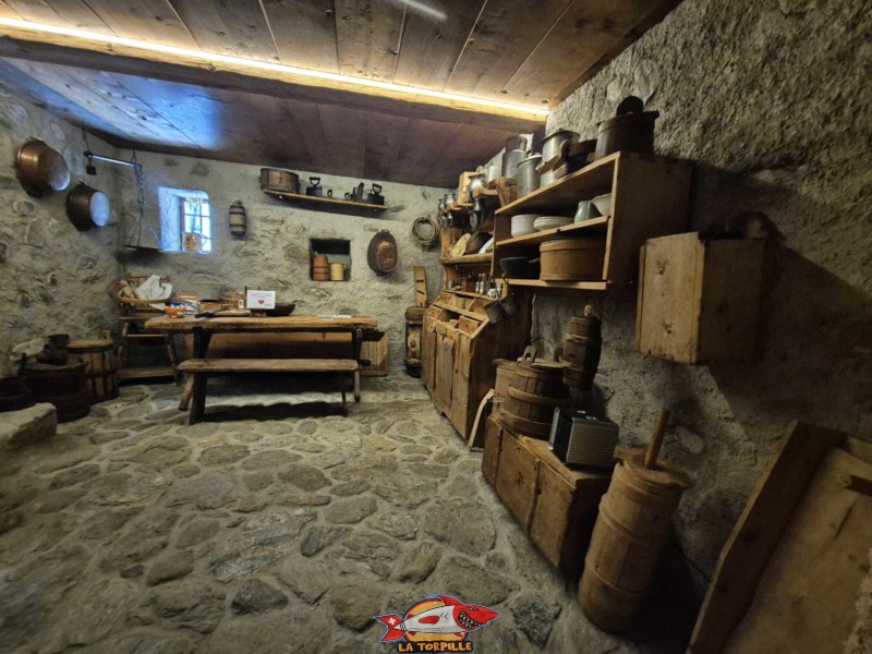 Maison de Grand-Maman. Village de Grimentz, val d'Anniviers, Valais central.