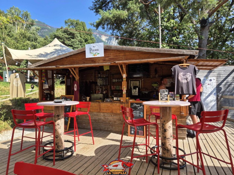 Buvette & Réception.